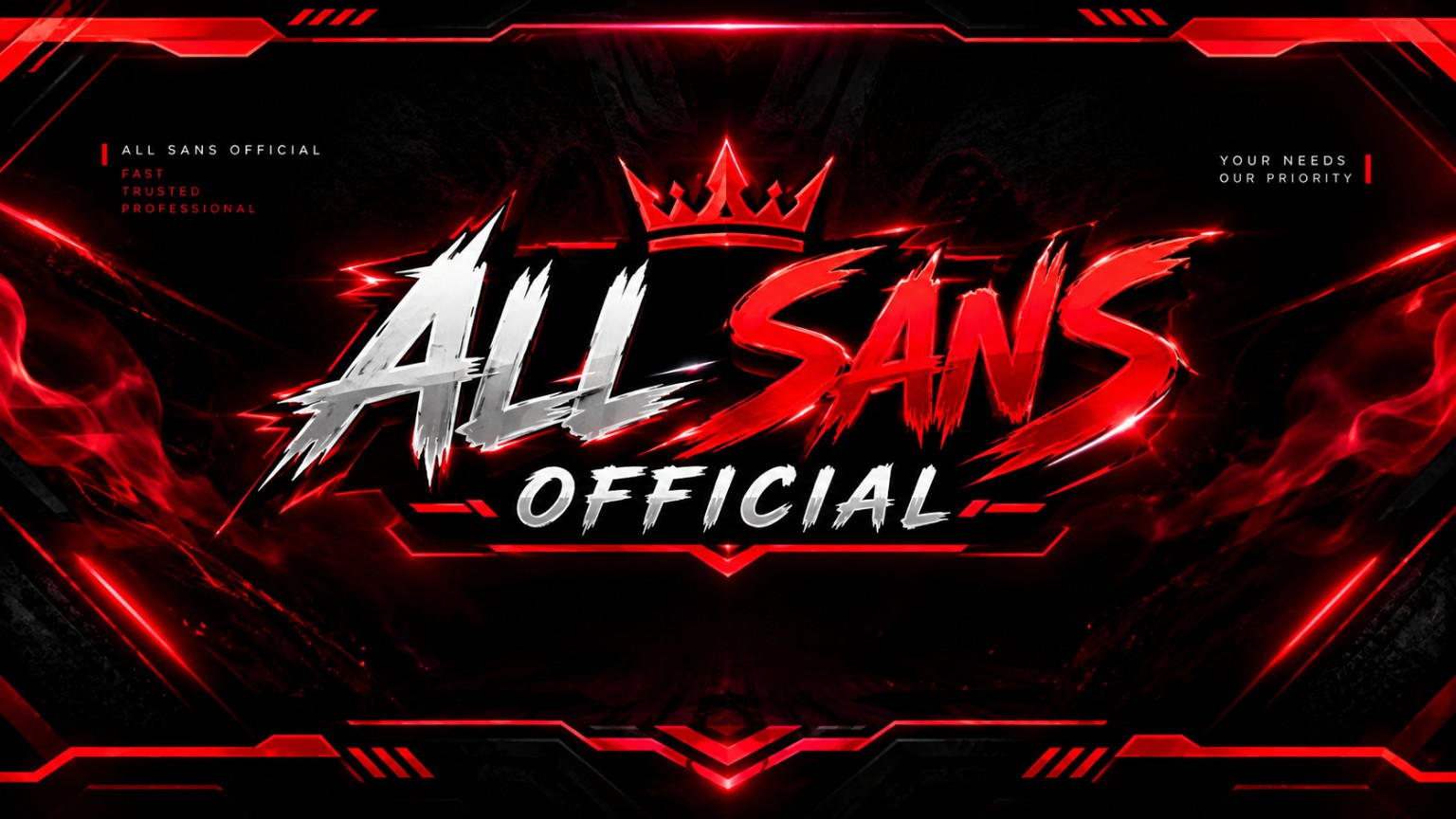 ALL SANS OFFICIAL banner